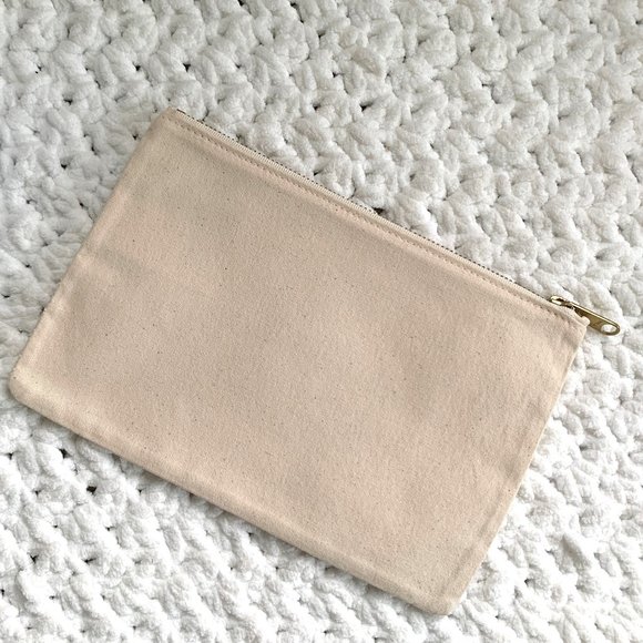 West Elm Pisces Cosmetic Zip Pouch (Natural) - Picture 2 of 5